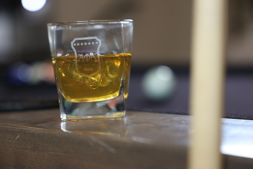 Charlotte brand photography - refined detail shot at corporate setting